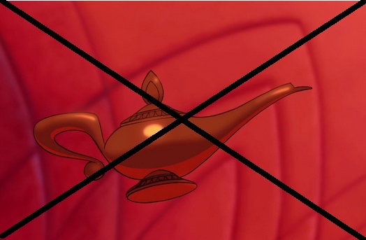 Χωρίς λυχνάρι…